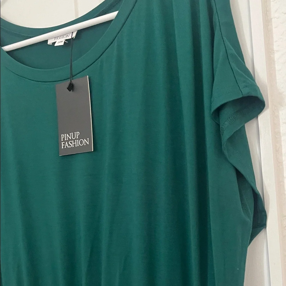 Green Midi Dress - Picture 7 of 8